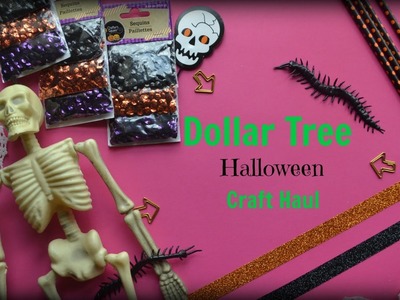 Dollar Tree Haul - Halloween Craft Supplies 2016