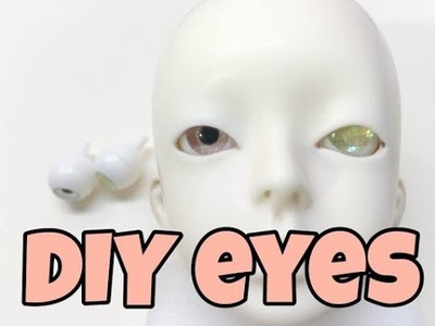 Easy DIY BJD Doll Eyes