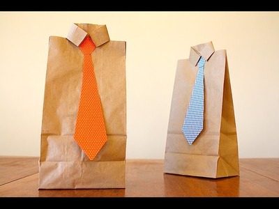 Easy Fathers Day Gift Bag!