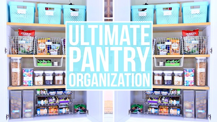 EASY Pantry Organization! How to Organize Your Pantry