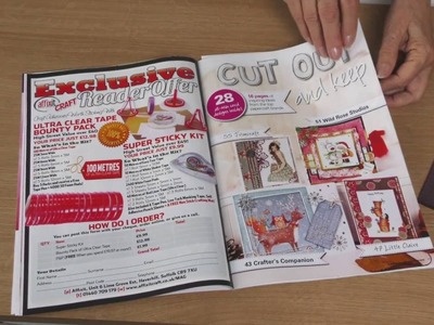 Free magazine and gift from Craft Stash