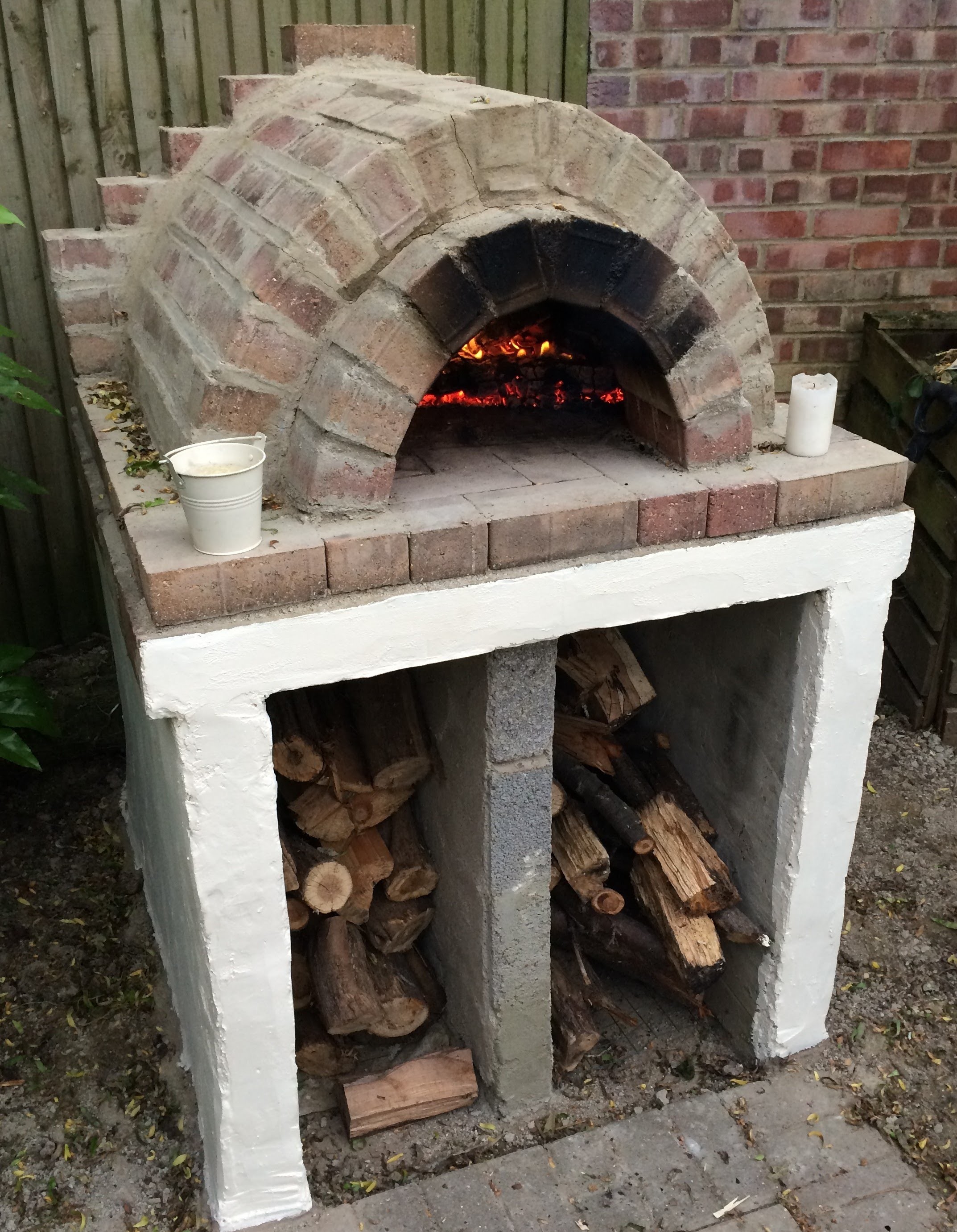 Homemade Easy Outdoor Pizza Oven DIY