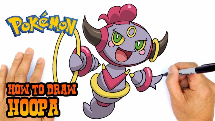 How to Draw Hoopa (Pokemon)- Kids Art Lesson