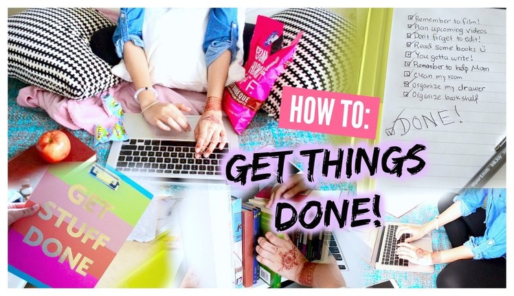 How To: Get Things Done! | Ms. Craft Nerd