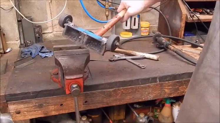 How to make a quick and dirty magnetic broom for the workshop