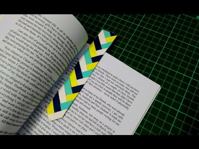 How to make a simple and easy paper bookmark | DIY Paper Craft Ideas, Videos & Tutorials.