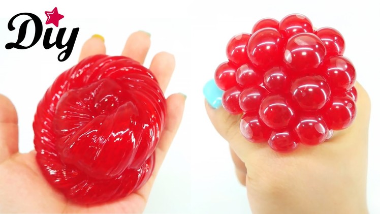 How To Make DIY Slime Stress Ball!!