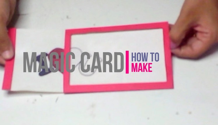 How to Make Magic Card [Paper Craft] [DIY] by Brain Washer
