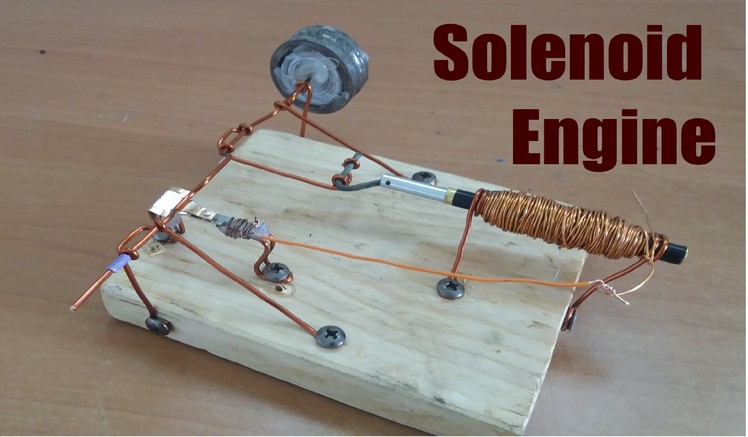 How to make Solenoid Engine open fram | Tutorial