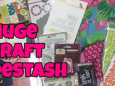 Huge Craft Destash. Stamps, dies, art supplies,stickers, planner goodies & more | I'm A Cool Mom