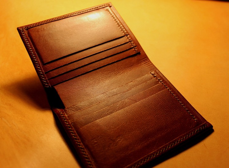 Making a Leather Bifold Wallet