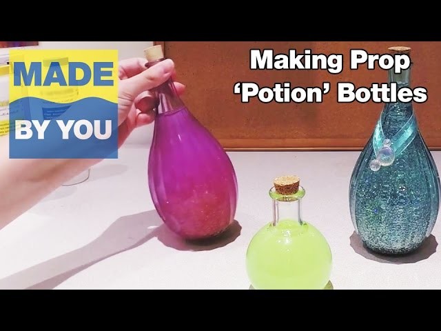 Making Fake Potion Bottles Using Encapso-K Clear Silicone