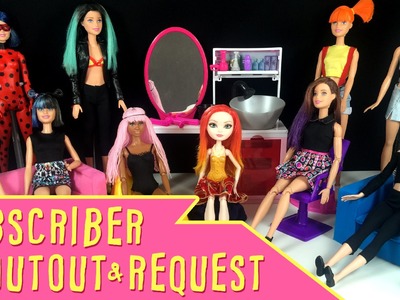 Making Kids Toys Subcriber Shotout & Request - DIY - Custom Doll & Craft Tutorial