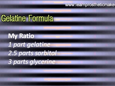 Making your own FX grade gelatine