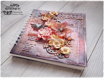 Mixed Media Altered Journal Cover Tutorial