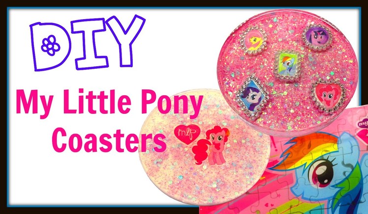 My Little Pony Coasters Pinkie Pie ~ Another Coaster Friday ~ Craft Klatch ~ How To
