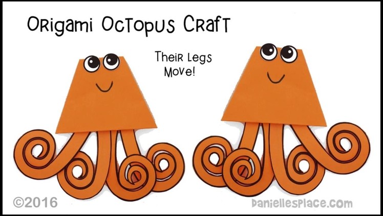 Octopus Origami Paper Craft
