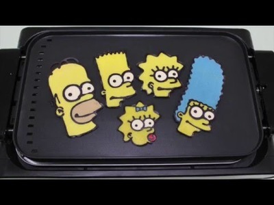 PANCAKE - The Simpsons Family | Maggie Lisa Bart Marge Homer by Tiger Tomato