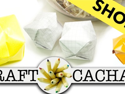 Paper balls, short video. Ornament for decor. Craft cachay, DIY. Do with us!