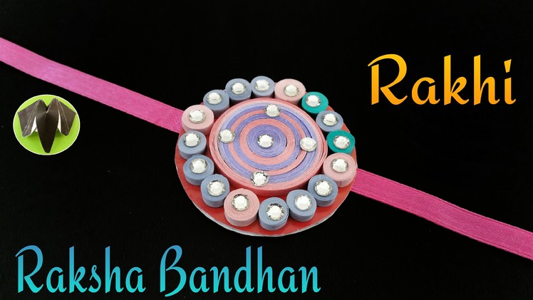 Quilling Tutorial to make "Rakhi Bracelet for Raksha Bandhan" | Handmade | DIY | Design 2