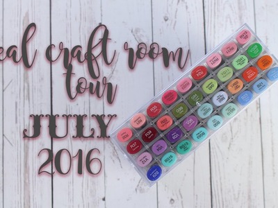Real Craft Room Tour July 2016