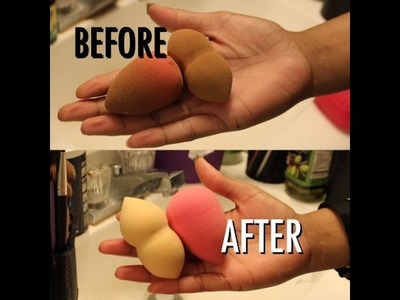 SAVE YOUR $$$! How TO | DEEP CLEAN YOUR BEAUTY BLENDER!!!