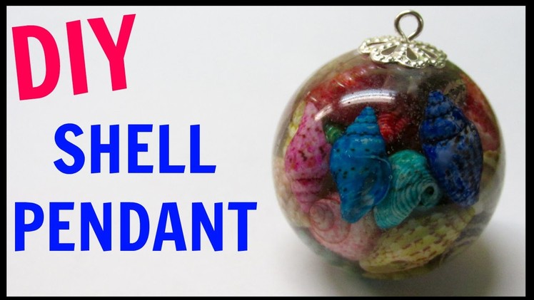 Sea Shell Resin Charm Sphere | DIY Project | Craft Klatch | How To
