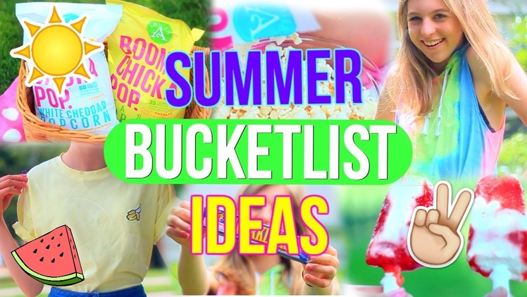 Summer Bucket List Ideas!! | Fun Things to do this Summer!