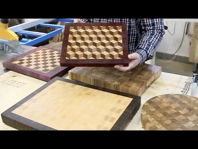 The basics of making end grain cutting boards. Part 1.
