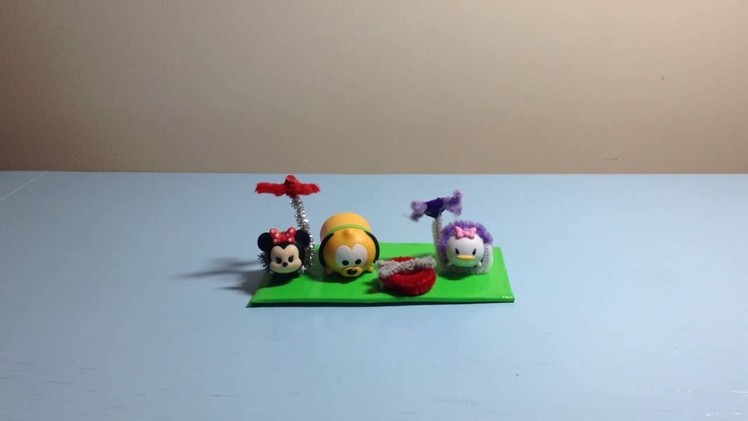 Tsum Tsum Craft - Minnie Mouse, Pluto and Daisy Duck