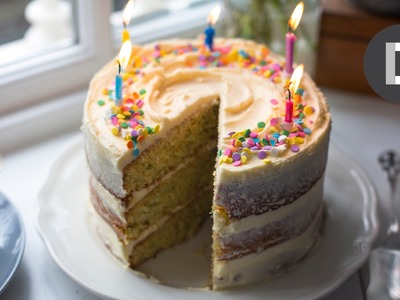 Ultimate Sprinkles Birthday Cake!