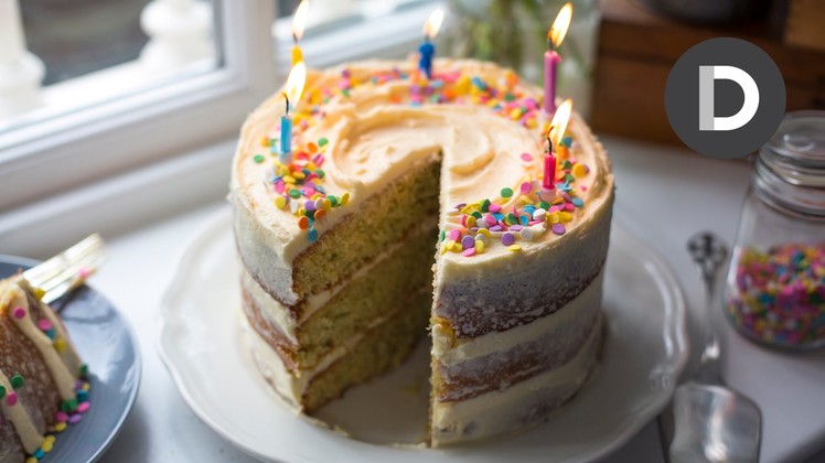 Ultimate Sprinkles Birthday Cake!