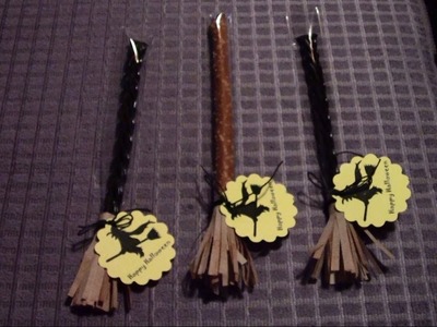 Witches Candy Broom