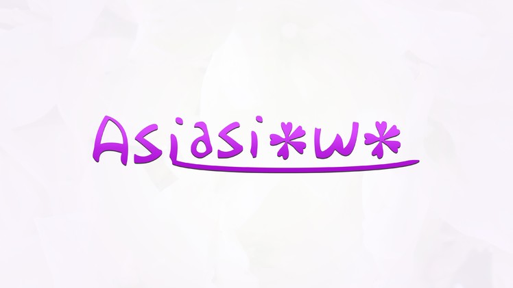 Asiasiowo - DIY - Channel Presentation