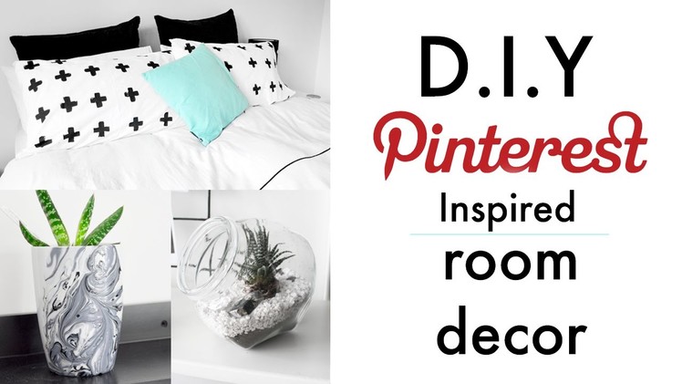 D.I.Y Pinterest Inspired Room Decor ft Gallucks  ✖ James Welsh