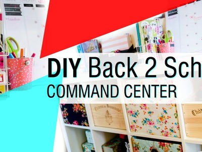 DIY Back to School Command Center | Tay from Millennial Moms