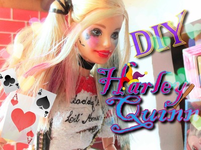 DIY Barbie Harley Quinn