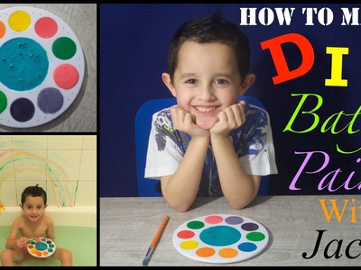 DIY BATH PAINT FOR TODDLERS & KIDS | EASY & SIMPLE | RINSES AWAY INSTANTLY!