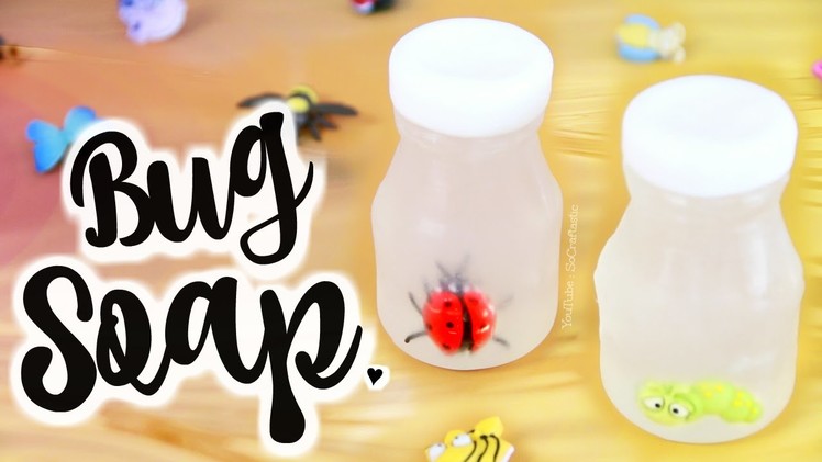 DIY Bug in a Jar Soap - Easy Soap Making How To - Melt & Pour