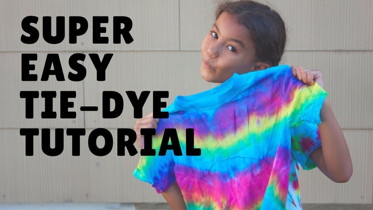 DIY: Easy Tie Dye Shirt Tutorial