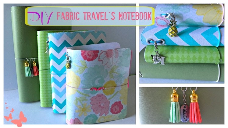 DIY Fabric Traveler's Notebook