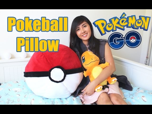 DIY Giant Pokemon GO Pokeball Pillow | Room Decor