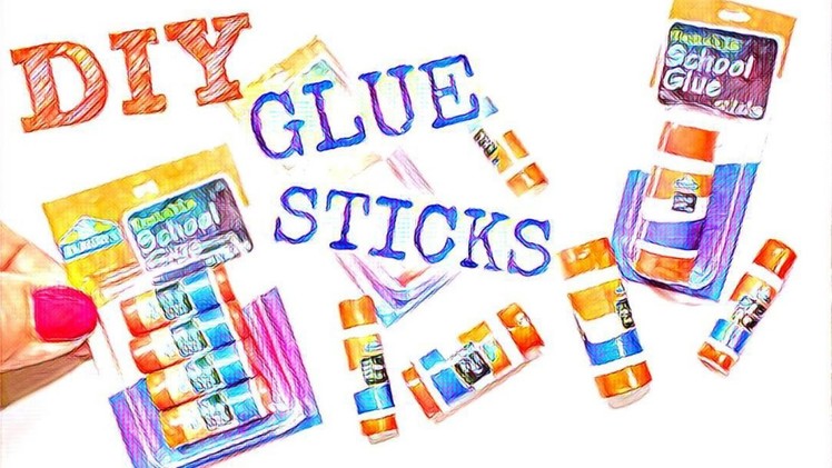 DIY Glue Sticks | American Girl Doll Crafts