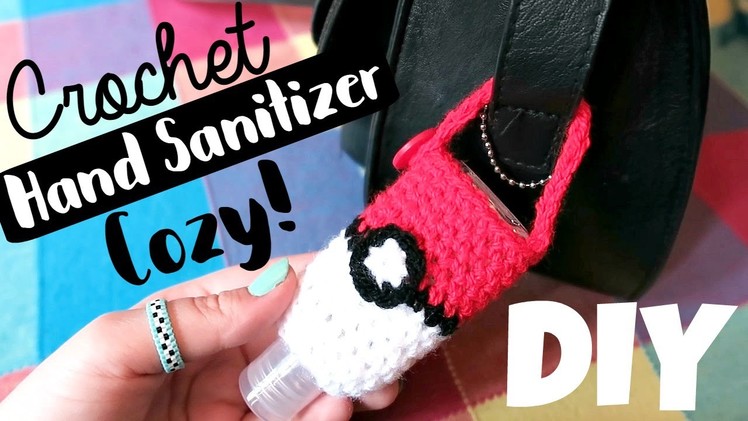 DIY Hand Sanitizer Cozy! Back To School. Crochet. ¦ The Corner of Craft