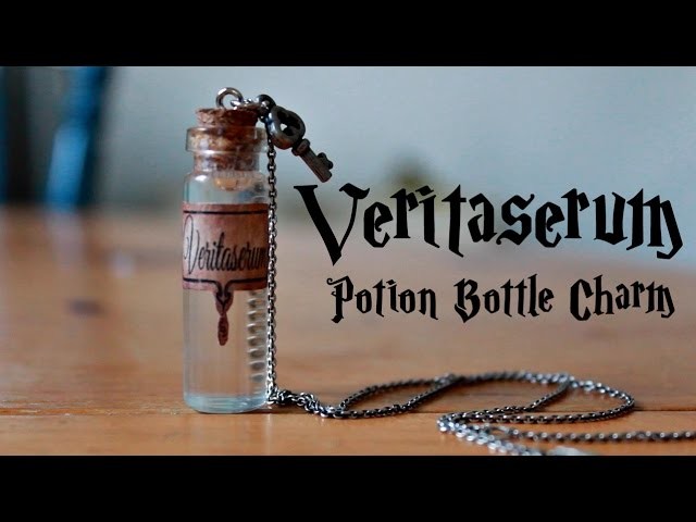 DIY Harry Potter Potion Bottle Charm: Veritaserum