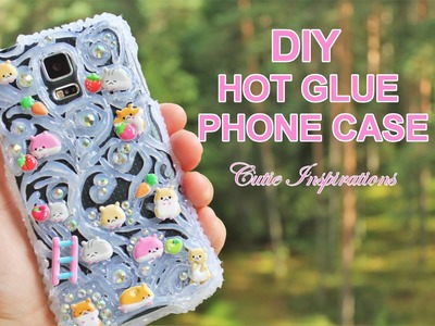 DIY Hot Glue Phone Case - DIY tutorial