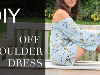 DIY | How to make an off-shoulder dress | Szilvia Bodi