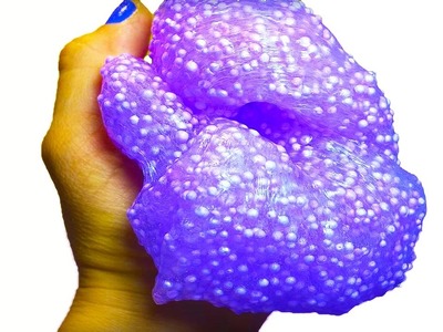 DIY: How to Make Fun & Colorful PLAY FOAM SLIME with BORAX!!!  Totally Unique Texture!!