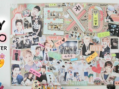 DIY: (KPOP) EXO Collage Poster | Hunnie Bunnie ♡♡♡