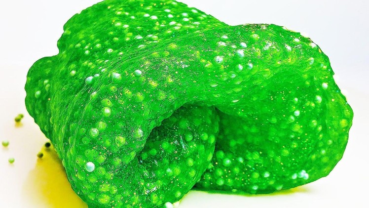 DIY: Make Your Own GLITTER BORAX SILLY PUTTY WITH PLAY FOAM BALLS!  Vivid Colors & Great Texture!